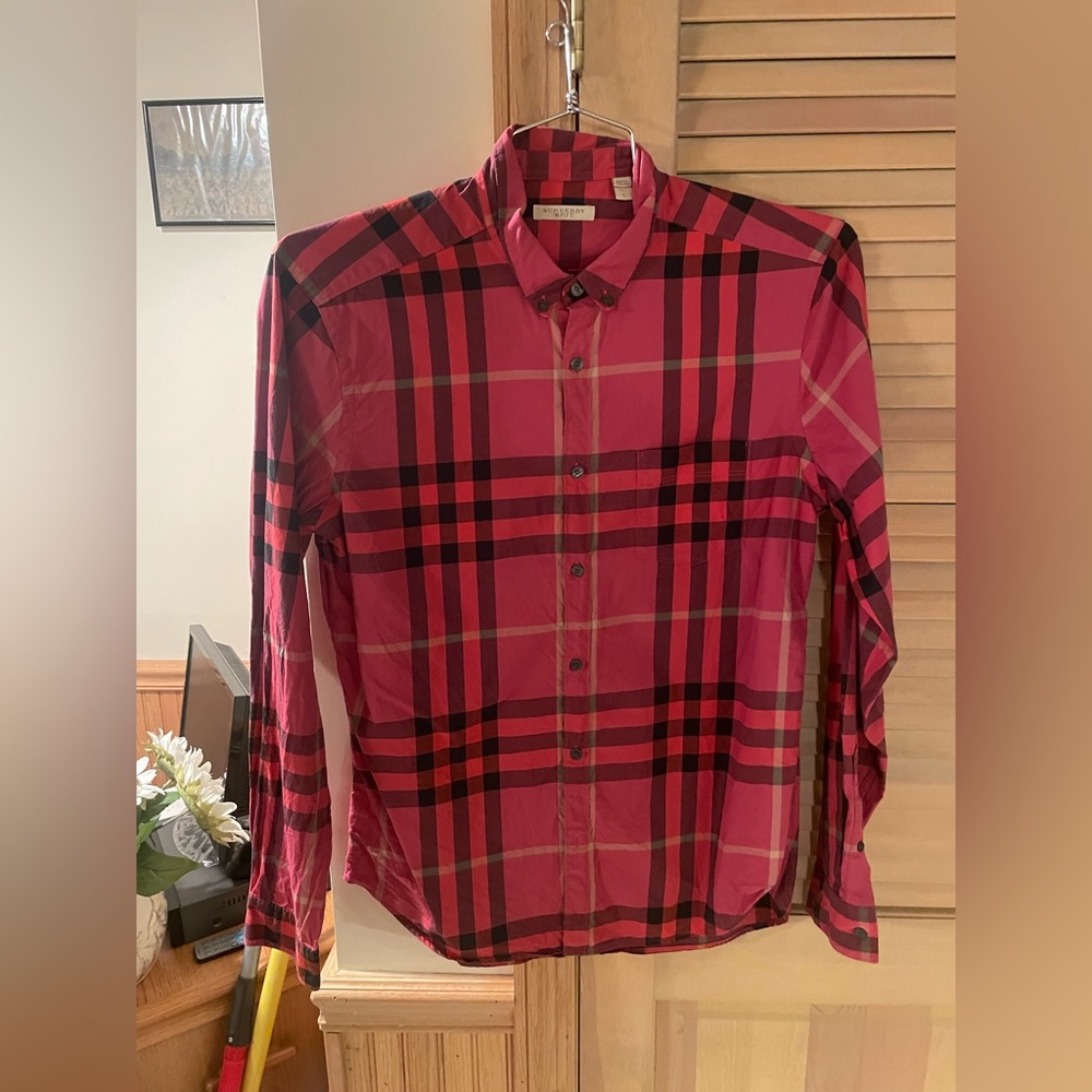 Burberry dress shirt Men’s Large